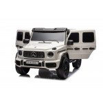 Elektrické autíčko Mercedes Benz G63 AMG XXL 24V - biele 